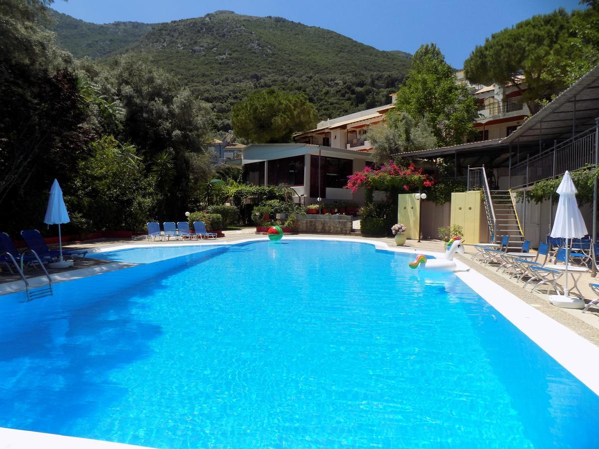 Lefkas Blue Hotel Nikiána Kültér fotó